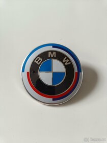 BMW znak zadní logo 50 let výročí M 74mm - 2