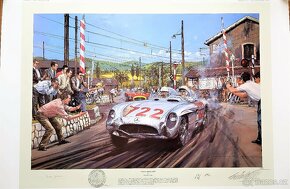 Denis Jenkinson a Stirling Moss Mercedes Mille Miglia 1955 - 2