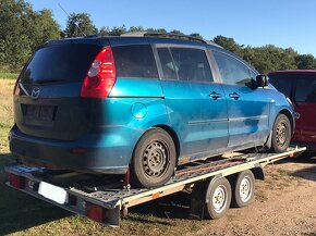 Mazda 5 1.8 benzín, 85kW, r.v. 2007 náhradní díly - 2