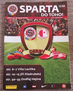 SPARTA DO TOHO - prodám 5 programů z AC SPARTA PRAHA. - 2