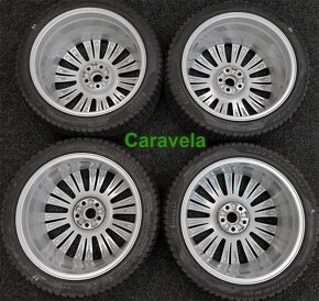 Orig Jaguar Caravela 19", Pirelli Sottozero, matice, krytky - 2