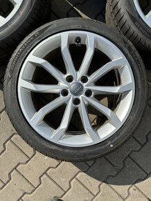 Kompletní alu Audi A4 5x112r18 + 245/40r18 letní nové - 2