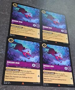 Lorcana 2ROF 46/204 Madam Mim - Fox 4x SET - 2