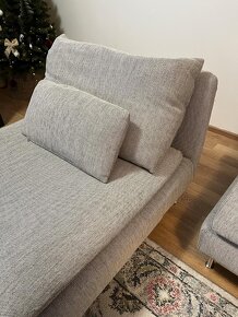 Lenoška ikea SÖDERHAMN - bez potahu - 2