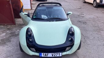 Smart Roadster 45kw plný automat,hardtop,16 alu,po servisu - 2