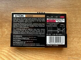 Audio kazeta TDK SA-X60 - 2