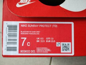 Nike Sunray Protect TD dětské sandály velikost 7C (23) 13cm - 2