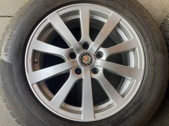 Alu kola PLATIN 17" 5x114 - ET40 zimní CONTINENTAL 225/65R1 - 2