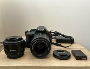 Canon EOS 100D s objektivy ve skvělém stavu - 2