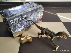 RC dinosaurus - Raptor na dálkové ovládání - 2