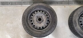 Plechové disky včetně pneu Škoda Octavia II 195/65 R15 - 2