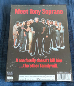 Raritní set DVD první série Sopranos v originále - US region - 2