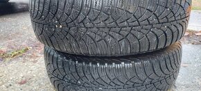 2 ks zimních pneu Good year 185/65 R15, vč. disků 4x108 - 2