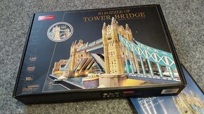 Svítící 3d puzzle Tower bridge 222ks od 10 let - 2