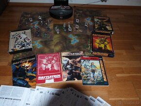 Battletech - 2 edice hry + dobrodružství Černé vdovy - 2