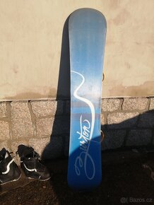 snowboard burton 155 + boots 40 - 2