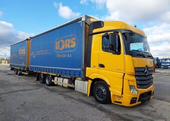 Prodám Valník Mercedes-Benz Actros 2542 L/NR průchozí soup - 2