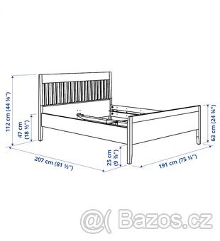 Idanas Ikea postel nová - 2