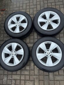 ORIGINÁL Alu Škoda NANUQ R17, 5x112 - ZIMNÍ PNEU - 2