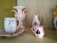 Prodám soupravu z růžového porcelánu - 2