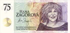 Bankovka Hany Zagorové - 2