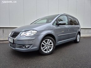 VW Touran 1.9TDI 77kW bez DPF a koroze,tažné,navi,serviska - 2