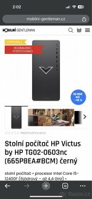 HP Victus by HP. RTX 3060TI. 24 mesice zaruka. Odpocet DPH - 2