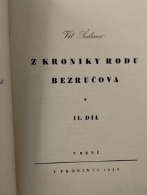 Z kroniky rodu Bezručova - s podpisem autora - 2