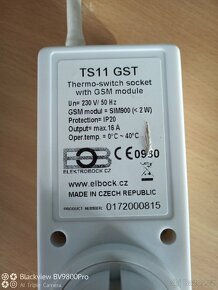 GSM zásuvka TS11 GST - 2