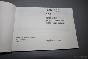 Jawa 350 638 návod k obsluze - 2