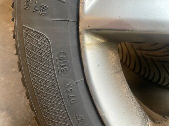 Kola 5x100 Subaru 215/55 17 zimní Kleber - 2