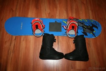 snowboard detsky elan 120 cm , boty Head Boa - 2