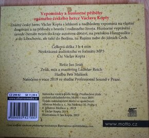 Václav Kopta Prodloužená jízda, audiokniha, CD, mp3, - 2