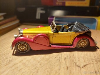 Matchbox yesteryear Y11 LAGONDA DARK RED EXTRA RARE - 2