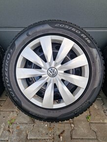 5x112 r16 kola disky touran volkswagen 205 60 16 zimni et48 - 2