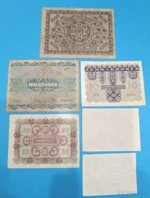 Bankovky RAKOUSKO - 1-1000 Kronen 1922 - 2