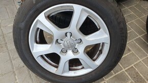 Letní Sada Alu Kola 5x112 225/55 R16 Audi A4 B8 B9 - 2