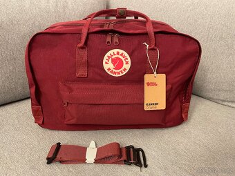 Prodám batoh značky Fjällräven Kanken Weekender Ox Red - 2