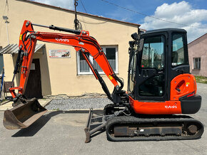 Pásový bagr KUBOTA KX042-4,prodloužené rameno,4200kg - 2