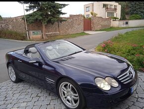 Mercedes SL 500 cabrio, coupe, r230, model 03, 1A stav, naje - 2