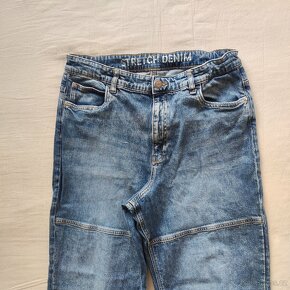 Chlapecké klučičí baggy rifle jeans vel 182 C&A - 2