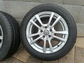 Alu kola 16x7JJ ET 40 s letními pneu 205/55 R16 - 2