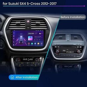 Android autorádio s navi pro SUZUKI SX4 S-CROSS (2012-2016) - 2