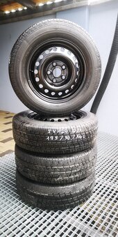 Sada kol na disku 5X120 R15 s pneu 195/70/R15 C - 2