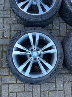 Origo. Alu Mercedes C 5x112 Zimní Michelin 18" Dvourozměrov - 2