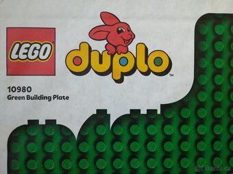 Lego Duplo 10980 Zelená podložka na stavění NOVÁ - 2