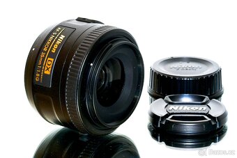 Nikon AF-S Nikkor 35mm 1:1,8 G + UV filtr TOP STAV - 2