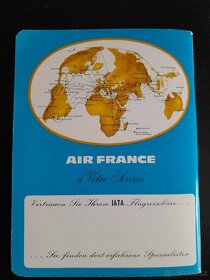 "Kapesní letecký řád Air France" z roku 1967 - 2