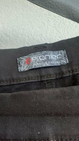 Dámské hnědé plátěné kalhoty, vel. 48, zn. Pionier - 2