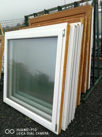 plastové okno použité hnědé - 2